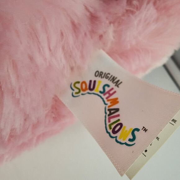 Squishmallows FuzzAMallows Anu the Pink Sea Otter Plush 12" Wildlife Squad - Picture 7 of 8